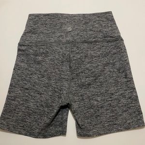 Core 10 S Heather Grey Spandex Shorts